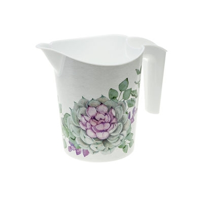 Кувшин ДЕКО 1л Деко Каменн.Роза 130х160х180мм ("М-пластика") (М 1207)