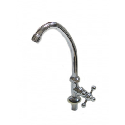 Смеситель Кухня DIABLO (рег.№377092) МОНО 1/2 м/к (080-R 11) пласт. маховик Крест