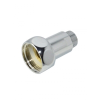 Соединение прямое д/полотенцесушителя 3/4"х1/2" г/ш хром (2 шт)