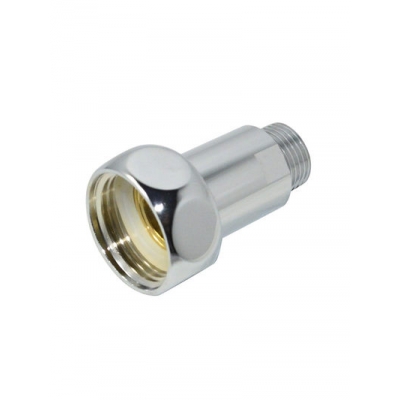 Соединение прямое д/полотенцесушителя 3/4"х1/2" г/ш хром (2 шт)
