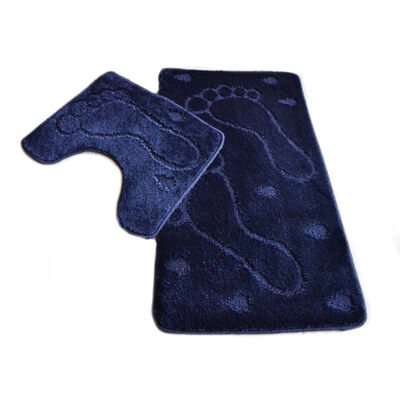 Коврик д/ванны 2 предм. ZALEL 55х85 синий Турция Коврик д/ванны 2 предм. ZALEL 55х85 синий Турция