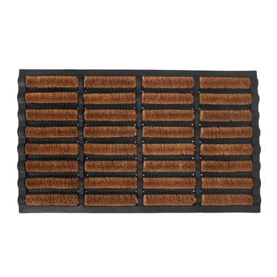 Коврик придверный резиновый с кокосом SHAHINTEX BRUSH 01 40х60