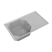 Мойка GRANFEST GF-U-840L чаша+крыло 840*500мм (серый-310)