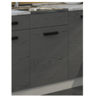 Стол под мойку ОДРИ-2, М500 (810х500х450)