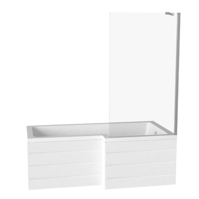 Ванна акрил "ЭСТЕ" 170х85 правая в компл. с каркасом (без фолдона, БЕЗ АВТОСЛИВА)