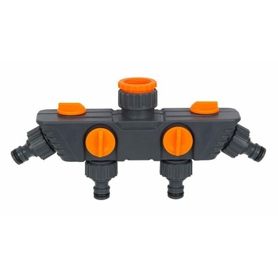 5010 Разветвитель на кран 4-х канальный, пластик