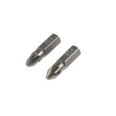 Биты ТУНДРА, намагниченные, сталь S2, PZ2 х 25 мм, 2 шт. 7338376