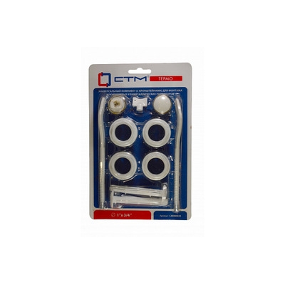 Комплект для радиатора 3/4" с кронштейнами СТМ ТЕРМО Комплект для радиатора 3/4" с кронштейнами СТМ ТЕРМО