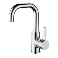 1099 Смеситель Тюльпан LEDEME d35 на гайке (хром)