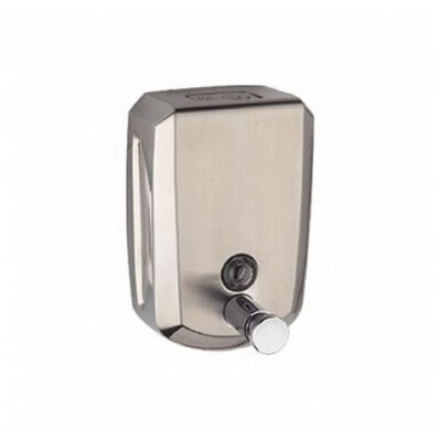 404/L Дозатор для жидкого мыла 0,5л металлический