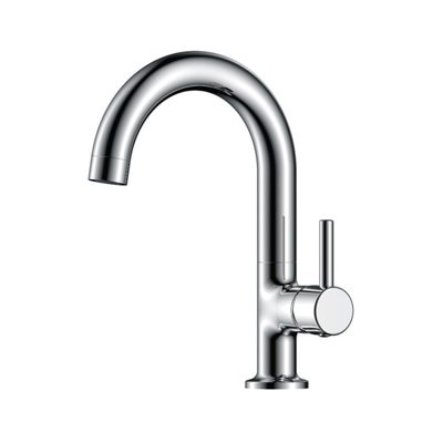 Смеситель Тюльпан шар d25 поворотный U-излив боковой, хром ROSSINKA X25-24U Смеситель Тюльпан шар d25 поворотный U-излив боковой, хром ROSSINKA X25-24U