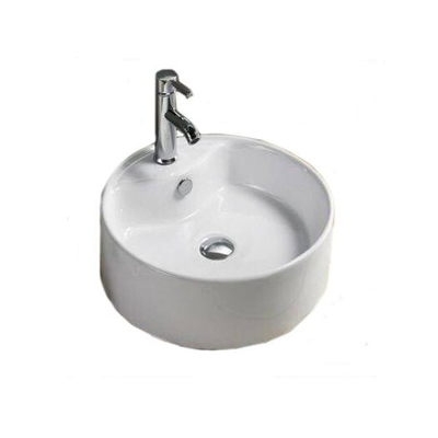 800-7026 (A003) Фигурный умывальник накладной 465х465х160 MELANA