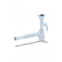 BМ1315 Сифон Ани 1 1/4"*32 "Юнг" с отв для стир машин с г/т 32*32/40