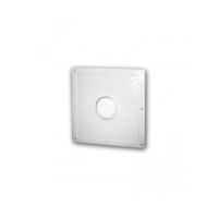 Площадка торцевая 300*300 d=90 бел