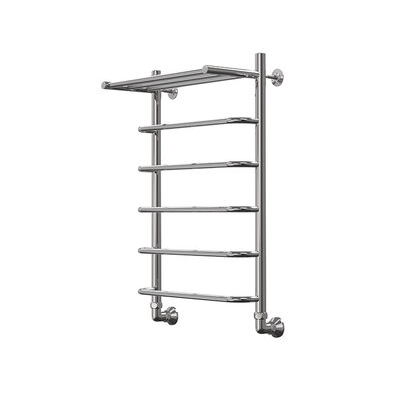 Полотенцесушитель Магия Классик с полкой 50*80 ф1" 6 перекладин (К-нижнее) 08122