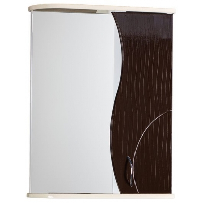 Зеркало-шкаф "ALLESSANDRO-60" Правый 600х732х150 (ваниль/коричн.) Зеркало-шкаф "ALLESSANDRO-60" Правый 600х732х150 (ваниль/коричн.)