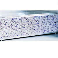 Экран под ванну "Престиж DECOR" 1,7 м с алюм. рамой (038Н Сакура/Альтера бежевая)