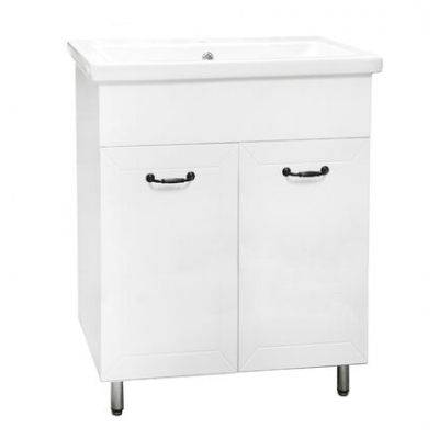 Подстолье "Вегас 60" 2 дв. (Белый софт) под умыв."Como-60" 465*800*430 Подстолье "Вегас 60" 2 дв. (Белый софт) под умыв."Como-60" 465*800*430