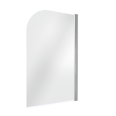 Шторка SCREEN H-HT-80-C-CH (1 ств.распашная+ручка,стекло Прозрачное 5 мм) БАЗ ПД00087