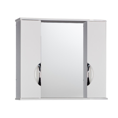 Зеркало-шкаф "Деко 100" (белый) 1000х732х160 Зеркало-шкаф "Деко 100" (белый) 1000х732х160