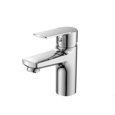 DR22011 Смеситель одноручный для умывальника монолитный, хром