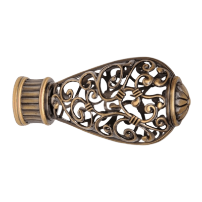 Наконечник Шар Рифленый (набор 2 штуки) D16 антик (А159-16)