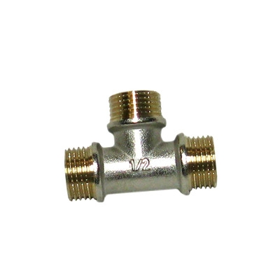 Тройник 1/2" ш/ш/ш с ограничителем STM
