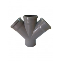 110 крестовина 110*110 угол 45 "ПОЛИТРОН" PRO AQUA COMFORT