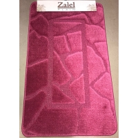 Коврик д/ванны 3 предм. ZALEL 60*100 розовый Турция