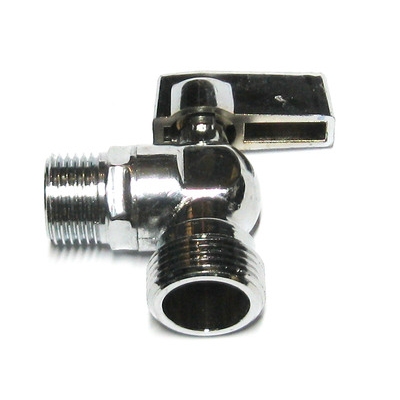 Кран угловой VALTEC 1/2 х 3/4 ш/ш для подкл. стир. приборов (VT.392.N.05)