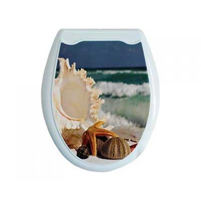 Сиденье д/унитаза жесткое ОКЕАН "Лазурный берег"