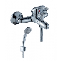 Смеситель Ванна шар d35 кор нос кнопочное переключение, хром ROSSINKA V35-31 Смеситель Ванна шар d35 кор нос кнопочное переключение, хром ROSSINKA V35-31