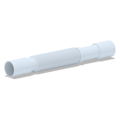 K407 Труба гибкая 40*32/40, L351-761мм