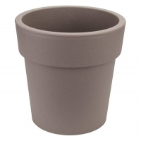 Кашпо Тубус 200мм 2,5л Французский серый 200х200х200мм ("М-пластика") (М 3165)