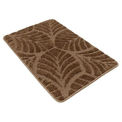 Коврик д/ванны 1 предм. SHAHINTEX PP 60х100 001 кофе с молоком 55