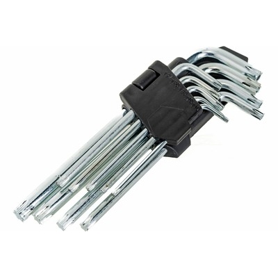 Набор ключей ЛОМ, TORX Tamper, TT10 - TT50, 9 шт. 2354389