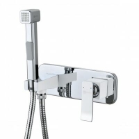 5819CW Смеситель с гигиеническим душем, встраиваемый, хром/белый LEMARK 5819CW Смеситель с гигиеническим душем, встраиваемый, хром/белый LEMARK
