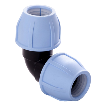 Колено зажимное110 ПЭ РОСТУРПЛАСТ