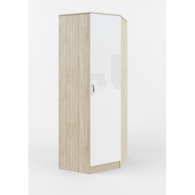 МС Софи Шкаф угловой Сонома/Белый СШУ 860.1 (856*2100*856, 3 места) МС Софи Шкаф угловой Сонома/Белый СШУ 860.1 (856*2100*856, 3 места)