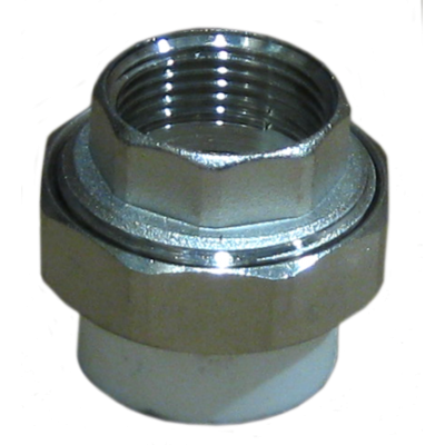 Муфта комб. РАЗЪЁМНАЯ, гайка 32х1" PP-R Rosturplast 15(10)