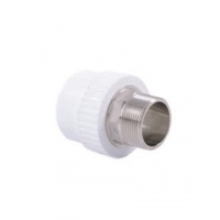 Муфта комб. штуцер 63х2 под КЛЮЧ PP-R Rosturplast (2)