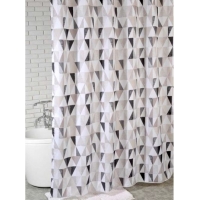Штора для ванн BATH Triangular Scrawl khaki tone 180х200 (ch21260/5) (152)