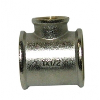 Тройник переходной 1" - 1/2" - 1" г/г/г STM