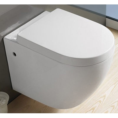 800-В2376 Унитаз подвесной (МЕЛАНА) 550*360*425 MELANA (сиденье микролифт, межосевое 180)