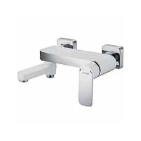 G3248 Смеситель Ванна GAPPO d-35 кор нос (хром/белый) излив-переключатель на лейку