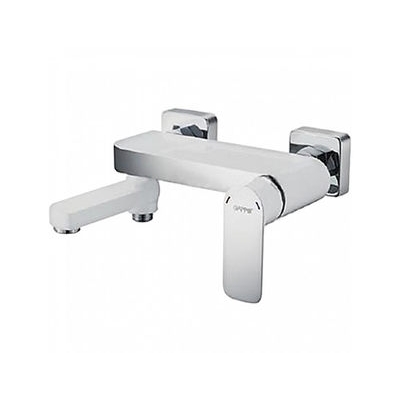 G3248 Смеситель Ванна GAPPO d-35 кор нос (хром/белый) излив-переключатель на лейку