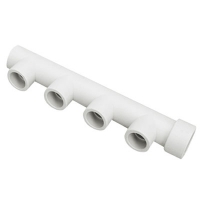 Коллектор 4 выхода 32х20 PP-R Rosturplast Коллектор 4 выхода 32х20 PP-R Rosturplast
