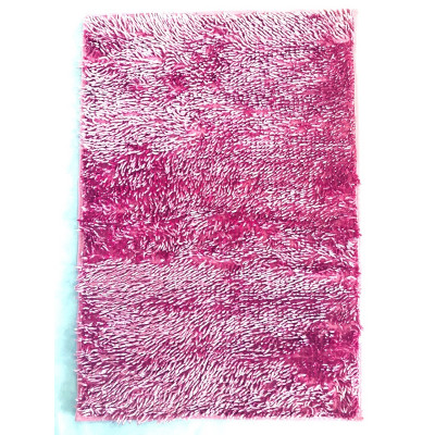 Коврик д/ванны 1 предм. "Макароны" латекс 60х90 БЛЕСТЯЩИЕ, розовый