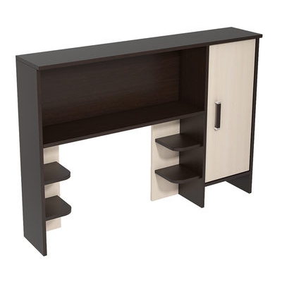 Надстройка для стола Лик-5 ПСК-3/6 фасад Дуб молоч./ каркас Венге 1,15х0,816х0,225м (2 места) АЖ-79