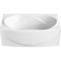 Ванна акрил "ФИЕСТА" 194х100 в компл. с каркасом (без фолдона) БЕЗ АВТОСЛИВА